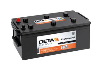 Стартерная аккумуляторная батарея DETA DG2153