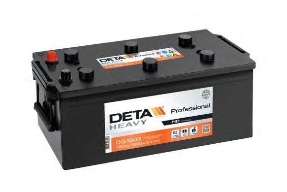 Стартерная аккумуляторная батарея DETA DG1803
