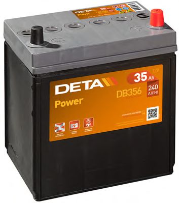Стартерная аккумуляторная батарея DETA DB356