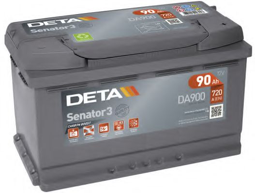 Стартерная аккумуляторная батарея DETA DA900