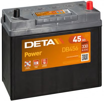 Стартерная аккумуляторная батарея DETA DB456