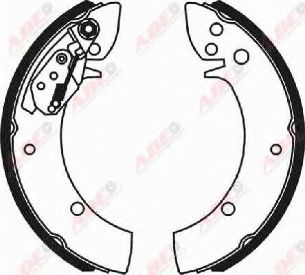 Тормозные колодки ABE C00016ABE