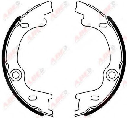 Тормозные колодки ручника ABE C00333ABE