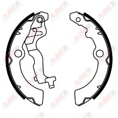 Тормозные колодки ABE C01061ABE
