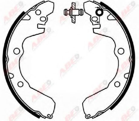 Тормозные колодки ABE C05030ABE