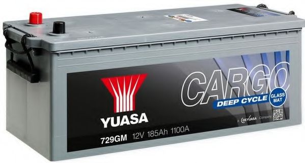 Стартерная аккумуляторная батарея YUASA 729GM Cargo Deep Cycle Batteries (GM) - Glass Matt Separators