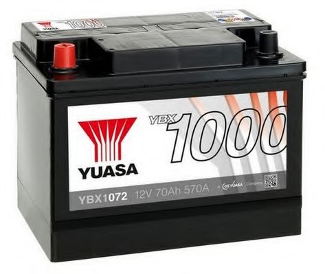 Стартерная аккумуляторная батарея YUASA YBX1072 YBX1000 CaCa Batteries