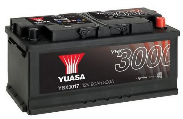 Стартерная аккумуляторная батарея YUASA YBX3017