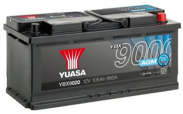 Стартерная аккумуляторная батарея YUASA YBX9020