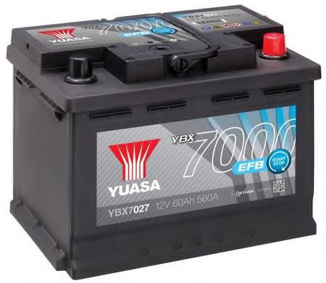 Стартерная аккумуляторная батарея YUASA YBX7027 YBX7000 EFB Start Stop Plus Batteries