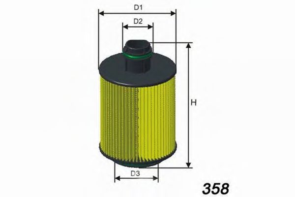 Масляний фільтр MISFAT L061