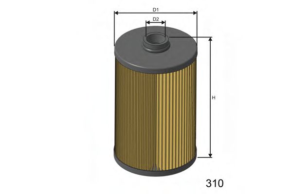 Паливний фільтр MISFAT F103
