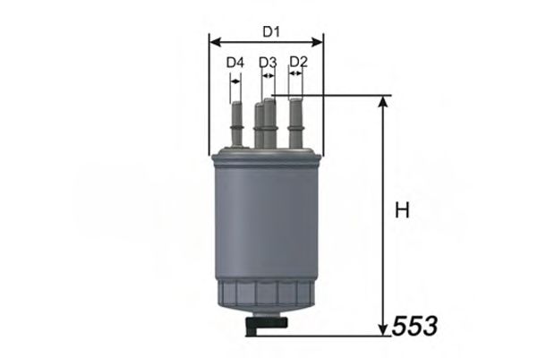 Топливный фильтр MISFAT M532 MISFAT