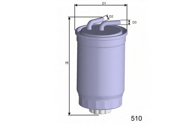 Топливный фильтр MISFAT M382