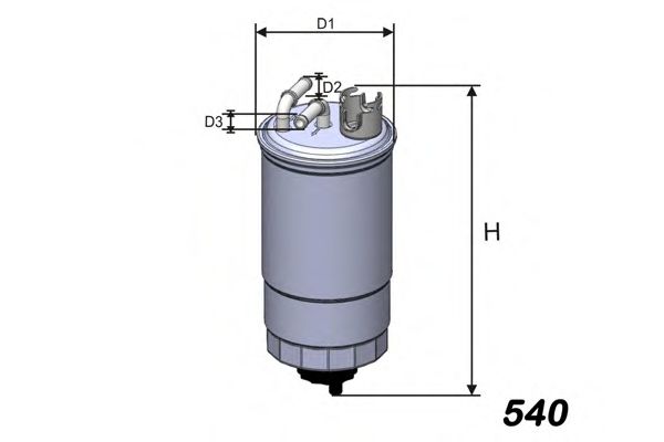 Паливний фільтр MISFAT M276
