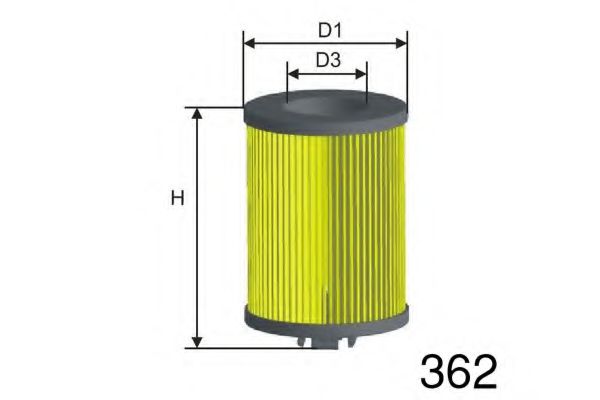 Масляный фильтр MISFAT L137 MISFAT