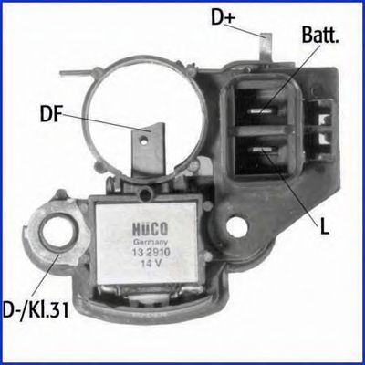Регулятор генератора HITACHI 132910 Hueco