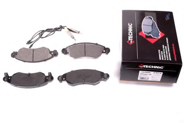 Гальмівні колодки PROTECHNIC PRP0461-3M