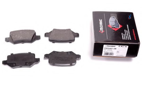 Тормозные колодки PROTECHNIC PRP0487-3M