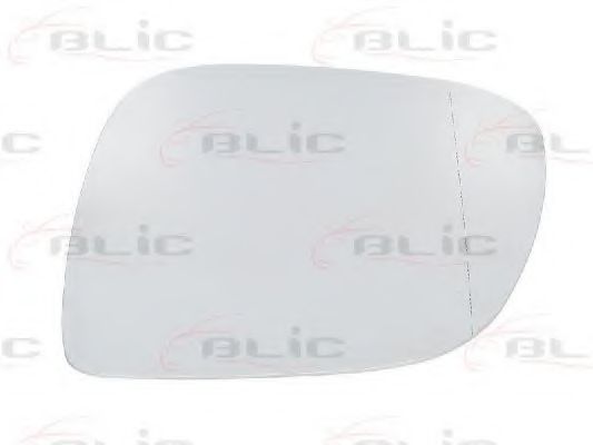 Стекло зеркала заднего вида BLIC 6102-01-039369P