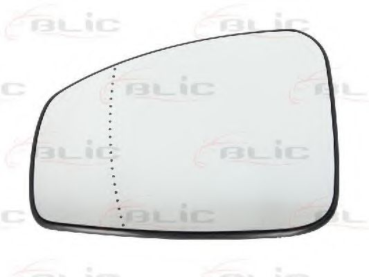 Стекло зеркала заднего вида BLIC 6102-09-056367P