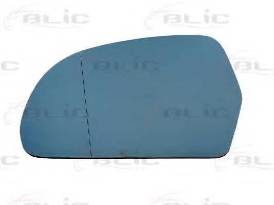 Стекло зеркала заднего вида BLIC 6102-43-006367P