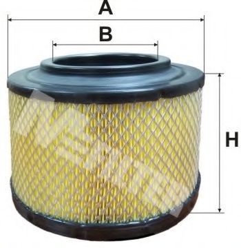 Воздушный фильтр MFILTER A 8024