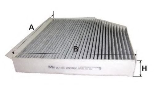 Фільтр салону MFILTER K 9070C