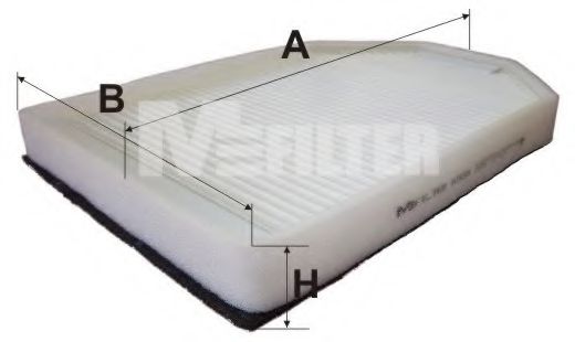 Фильтр салона MFILTER K 935-2