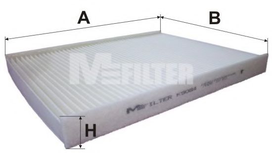 Фильтр салона MFILTER K 9084
