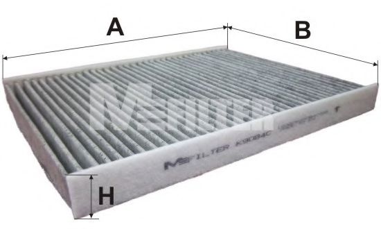 Фильтр салона MFILTER K 9084C