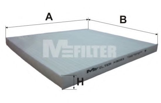 Фильтр салона MFILTER K 9093