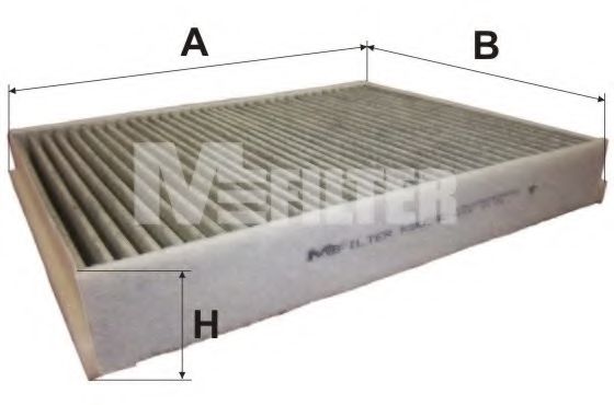 Фильтр салона MFILTER K 9095C