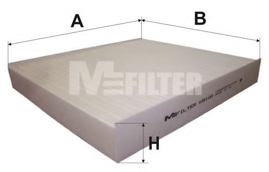 Фильтр салона MFILTER K 9100