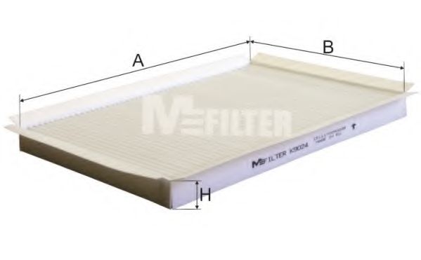 Фильтр салона MFILTER K 9024