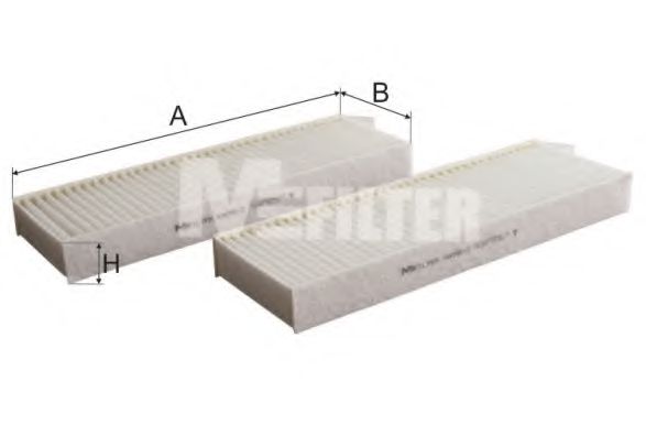 Фильтр салона MFILTER K 9056-2
