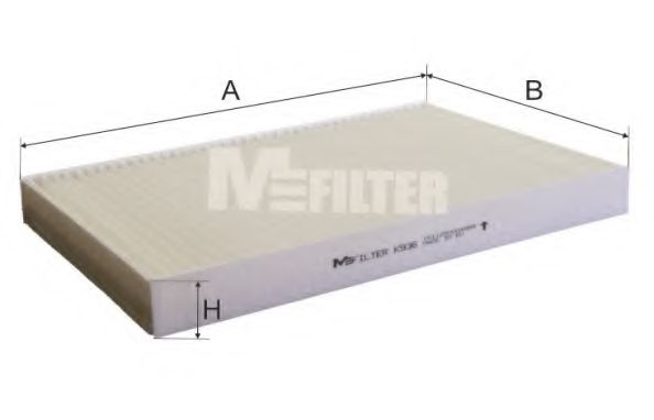 Фільтр салону MFILTER K 936