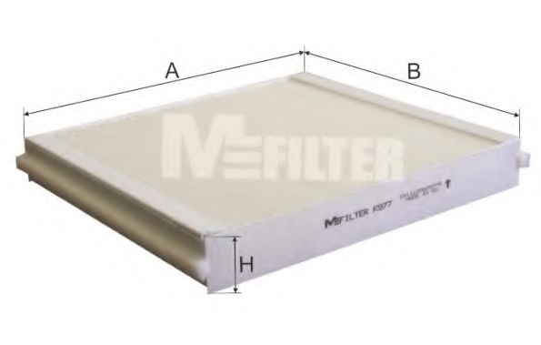 Фильтр салона MFILTER K 977