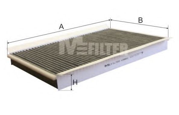 Фильтр салона MFILTER K 986C