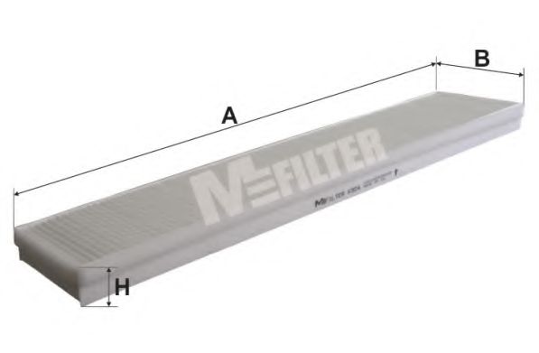Фільтр салону MFILTER K 924