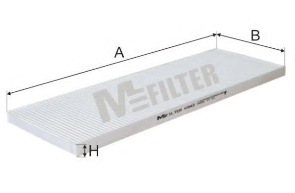 Фильтр салона MFILTER K 942