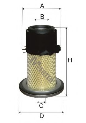 Воздушный фильтр MFILTER A 1064
