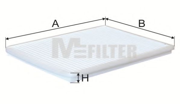 Фільтр салону MFILTER K 934