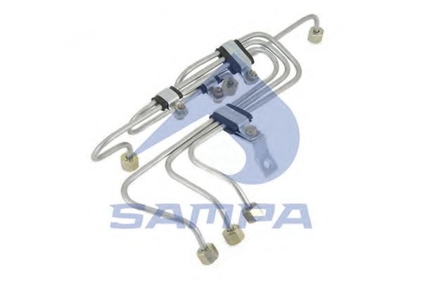 Комплект трубопровода высокого давления, система впрыска SAMPA 010.870