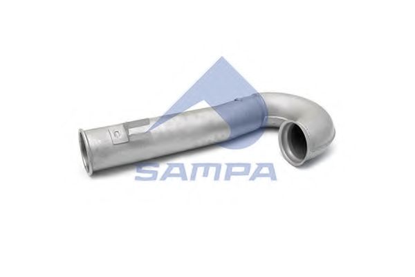 Труба выхлопного газа SAMPA 050.434