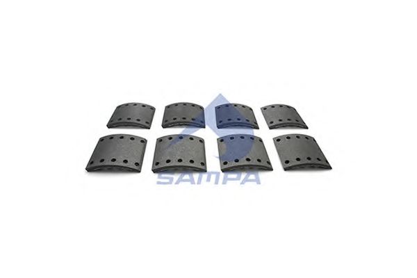 Тормозные колодки SAMPA 096.623