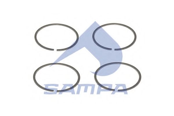 Прокладка выпускного коллектора SAMPA 020.669