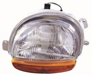 Фара LORO 551-1118R-LD-EM