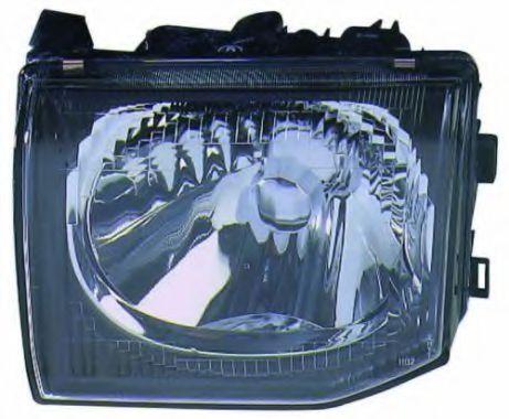 Фара DEPO 214-1146L-LD-E
