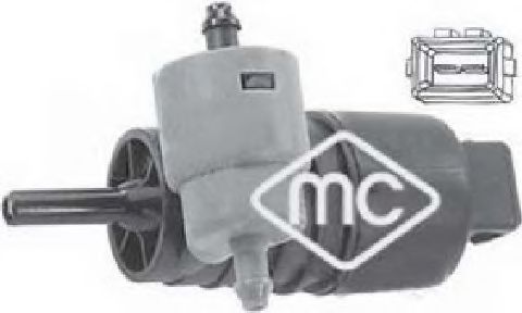 Насос омывателя Metalcaucho 02061